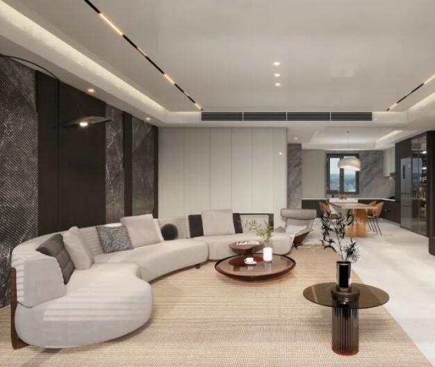 XIND丨160㎡現(xiàn)代大平層，構(gòu)建生活的舒適港灣